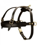 Leather German Shepherd Harness for Pulling, Tracking and Walking