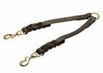 Strong Braided Leather German Shepherd Coupler