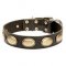 Gorgeous Vintage German Shepherd Leather Collar