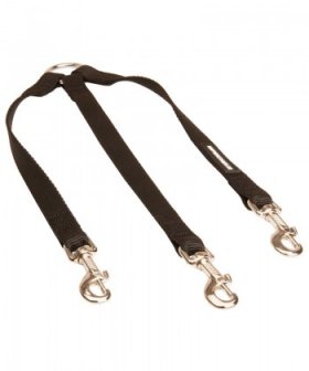 Walking Nylon German Shepherd Triple Coupler