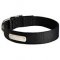 Classy 2 Ply Nylon German Shepherd Collar with ID Tag