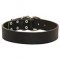 Soft Practical Leather German Shepherd Collar for Walking and Training
