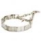 Stainless Steel Neck Teck Pinch Prong Collar for German Shepherd Training