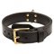 Premium Quality 2 Ply Leather German Shepherd Collar