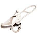 Dog-Harness-White-Nylon-Guide-Dog-Supply-H20W