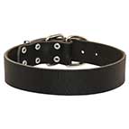 Soft Practical Leather German Shepherd Collar for Walking and Training