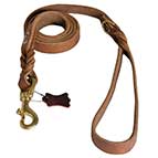 Professional Leather German Shepherd Dog Leash
