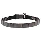 Matt Black Stainless Steel Neck Tech Sport Pinch Prong Collar for German Shepherd