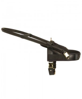 Guide & Assistance Leather German Shepherd Harness with Long Handle