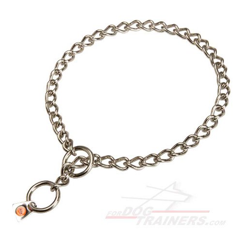 Stainless Steel German Shepherd Choke Collar for Behavior Correction