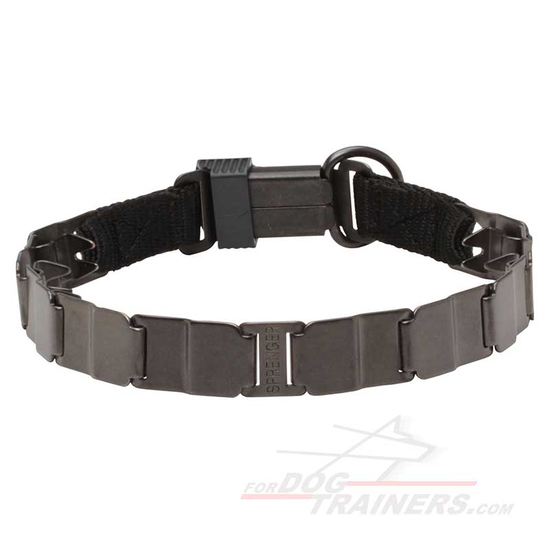 "Gentle Kind" Neck Tech Sport Pinch Prong Collar for German Shepherd Behavior Control