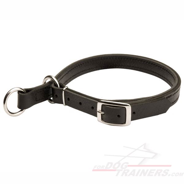 Leather Choke German Shepherd Collar