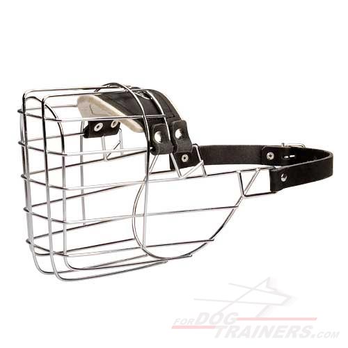 Revolutionary Design Wire Cage Muzzle for German Shepherd