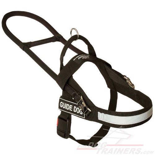 Guide nylon German Shepherd dog harness