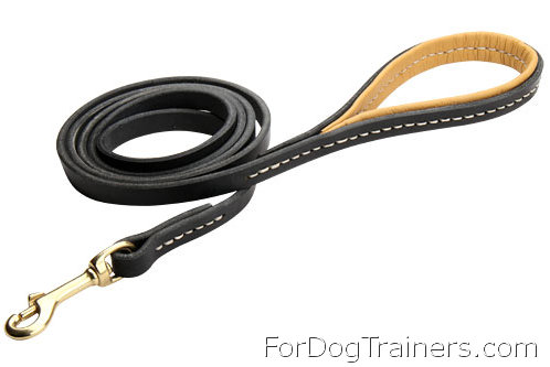 High Grade Quality Leather Dog Leash for German Shepherd