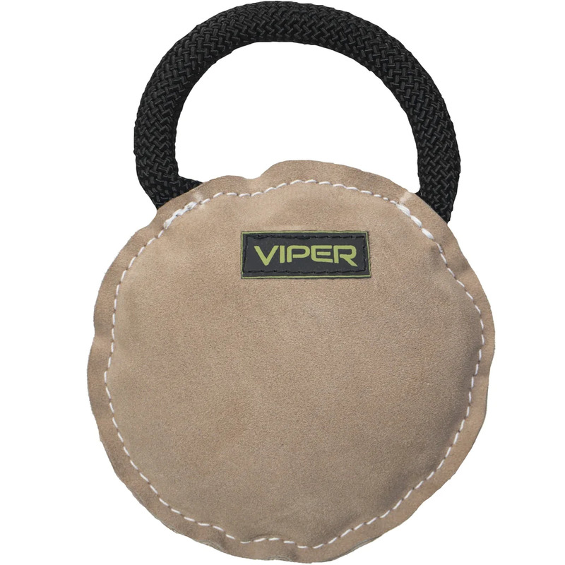Leather Round Bite Pillow - Click Image to Close